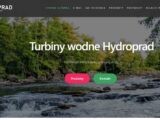 Hydroprad, screen strony internetowej spółki